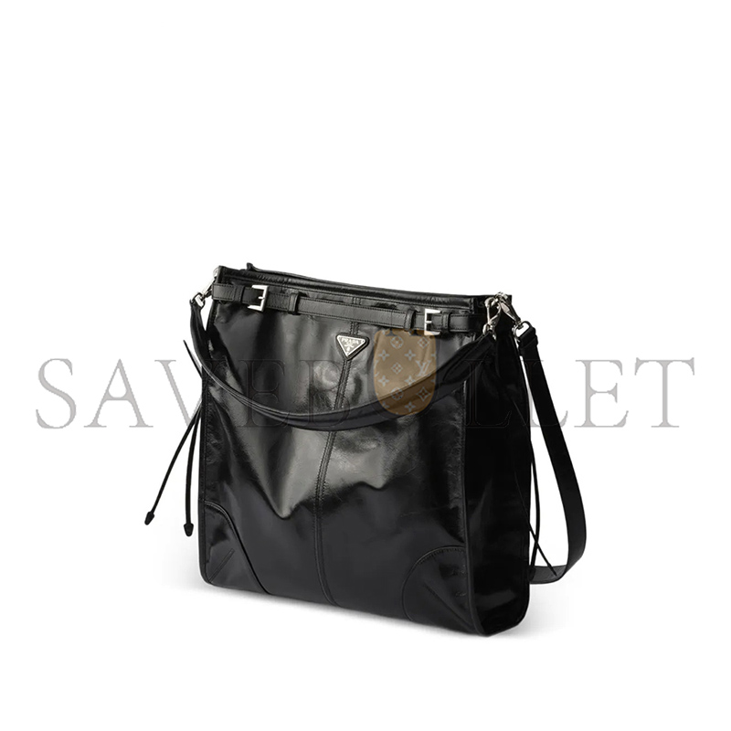 Pra*a BONNIE LEATHER HANDBAG 2VH216 (30*29.5*8cm)